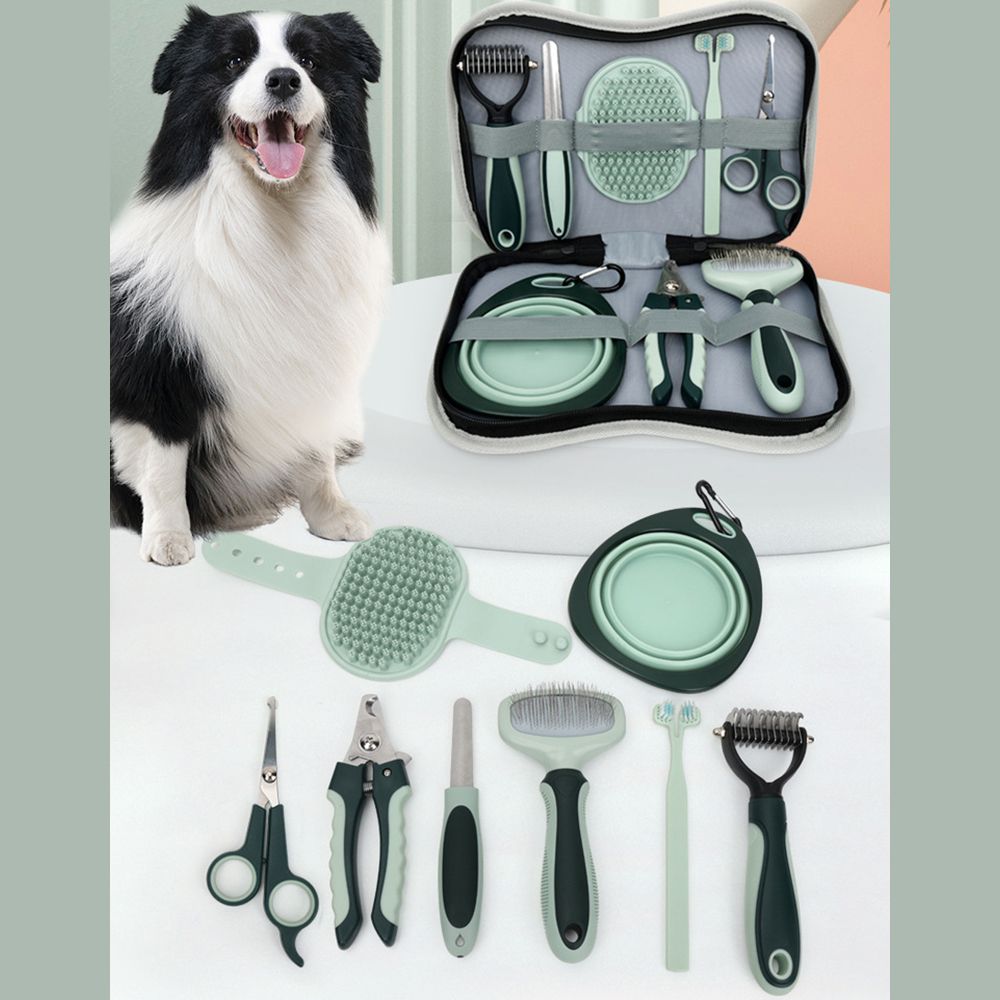 Dog Clippers, Professional Dog Grooming Kit, Cordless Dog Grooming Clippers For Thick Coats, Dog Hair Trimmer, Low Noise Dog Shaver Clippers, Quiet Pet Hair Clippers For Dogs Cats  Dog Grooming Kit